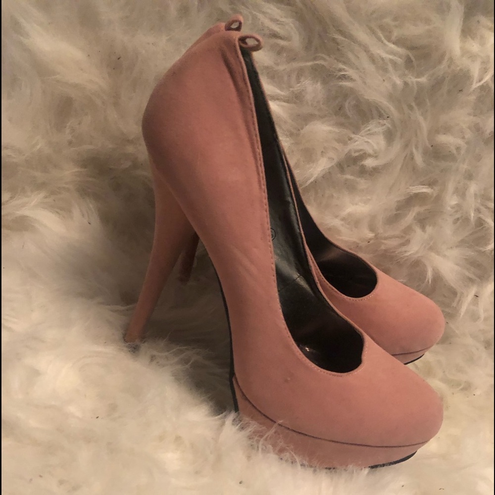 Damita K style: Abby 2 mauve platform heel